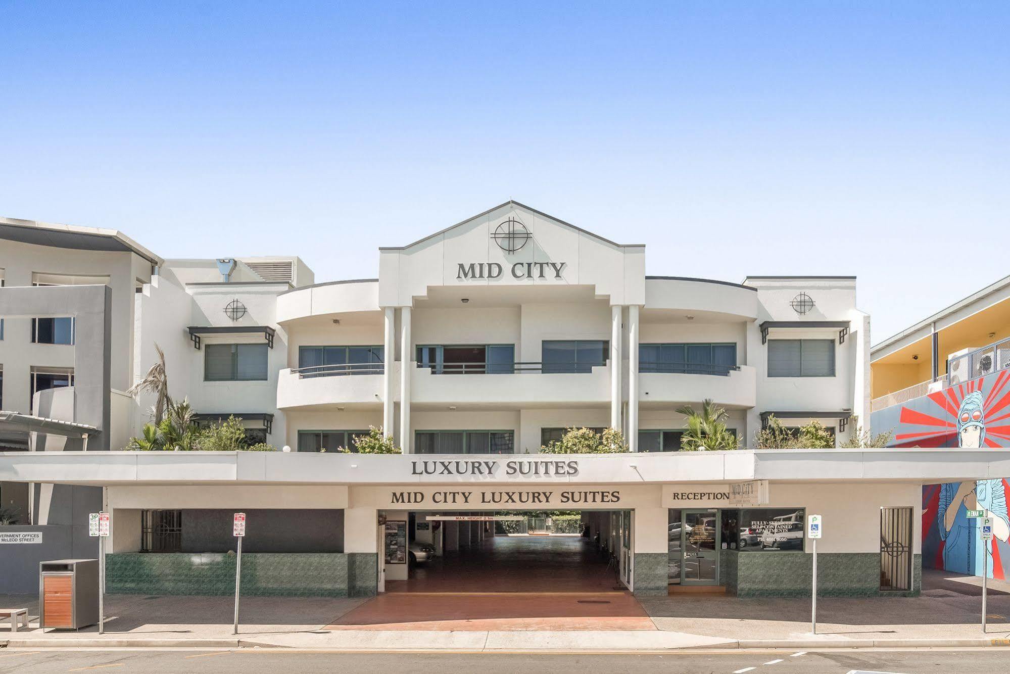 Mid City Luxury Suites Cairns Eksteriør billede